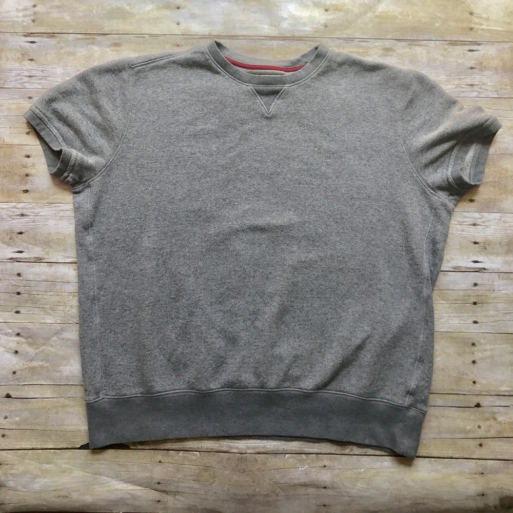 Banana Republic Short Sleeve Cotton Sweatshirt